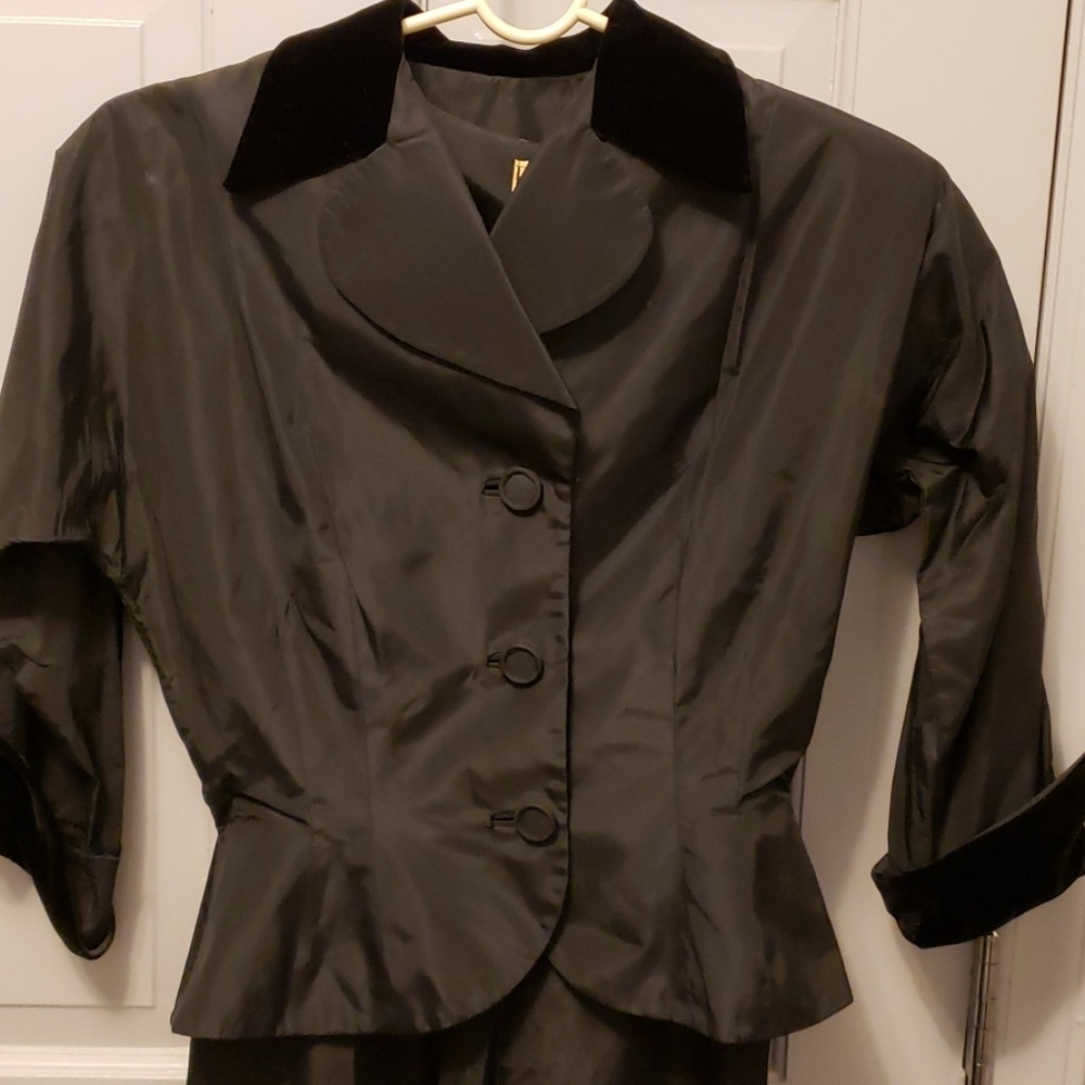Early 1900s party dress with jacket.